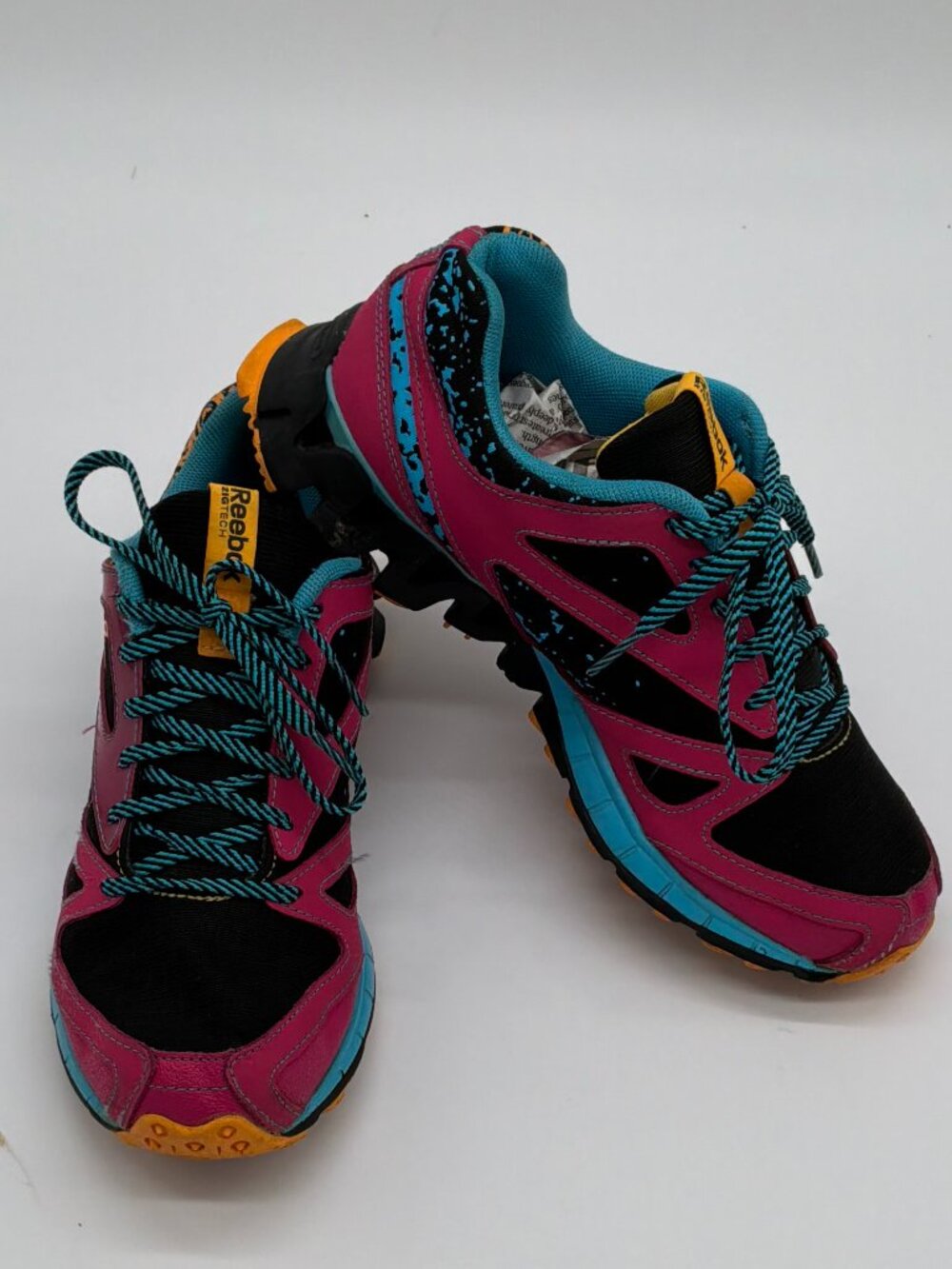 Reebok ZigTech Multi-Color Athletic‎ Running Shoes Womens 5